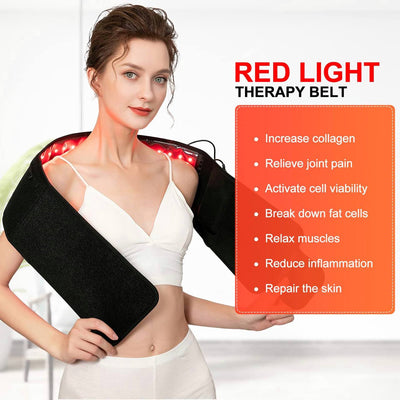 UNIFICATION ThermaLight360™ - Pain Relief & Slimming Belt + Red Light Mastery Guide